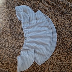 GYPSIES & MOONDUST Crop Black & White  size Large